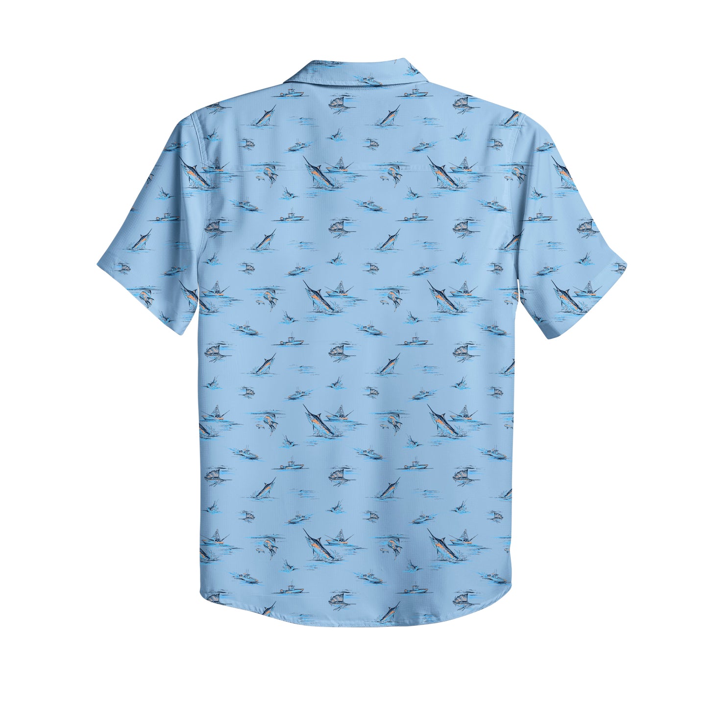 Biting Button Down
