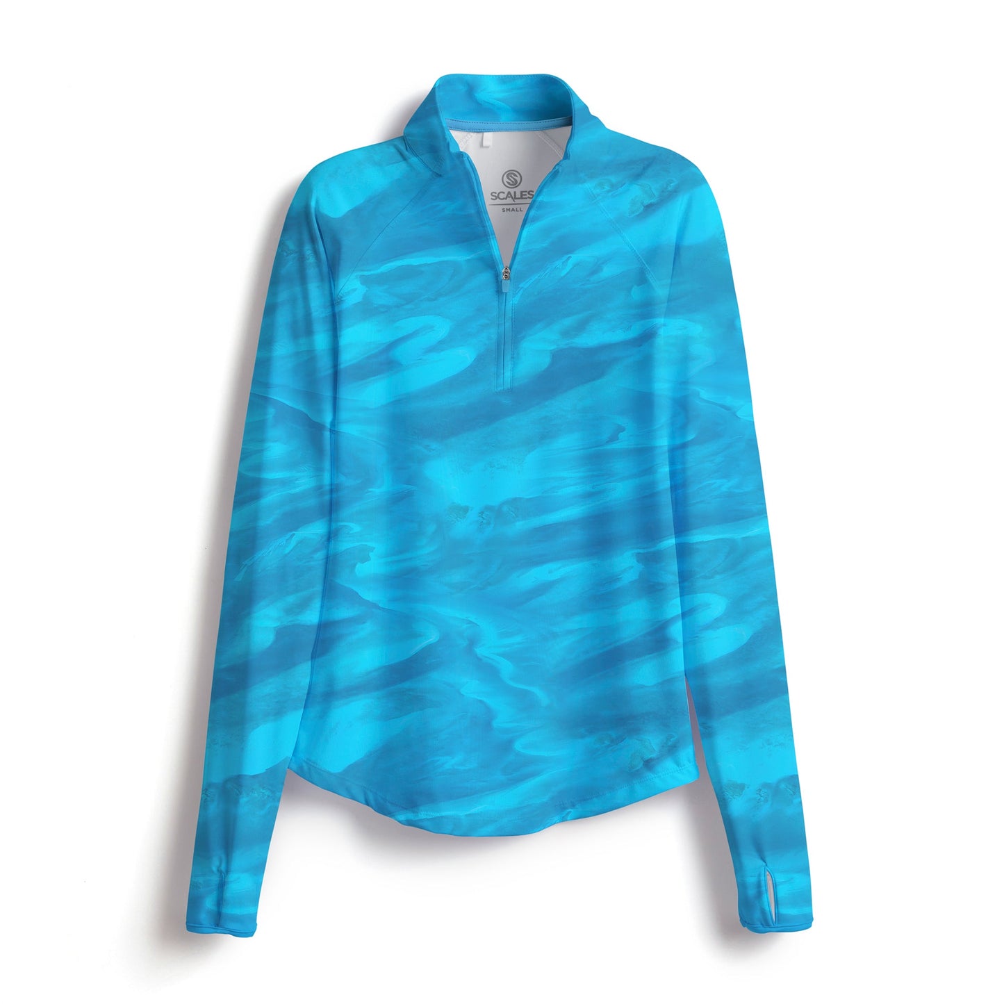 Bahamas Current Womens LS Quarter-Zip