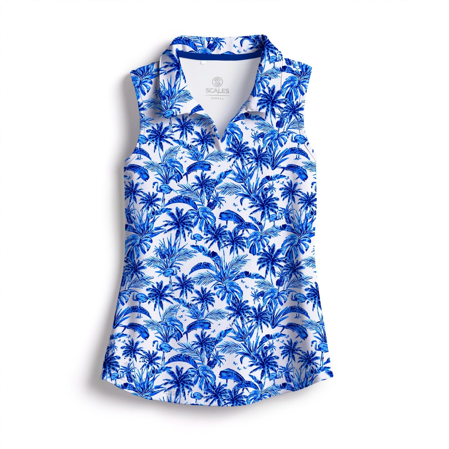 Mahi Mahi Womens Sleeveless Polo
