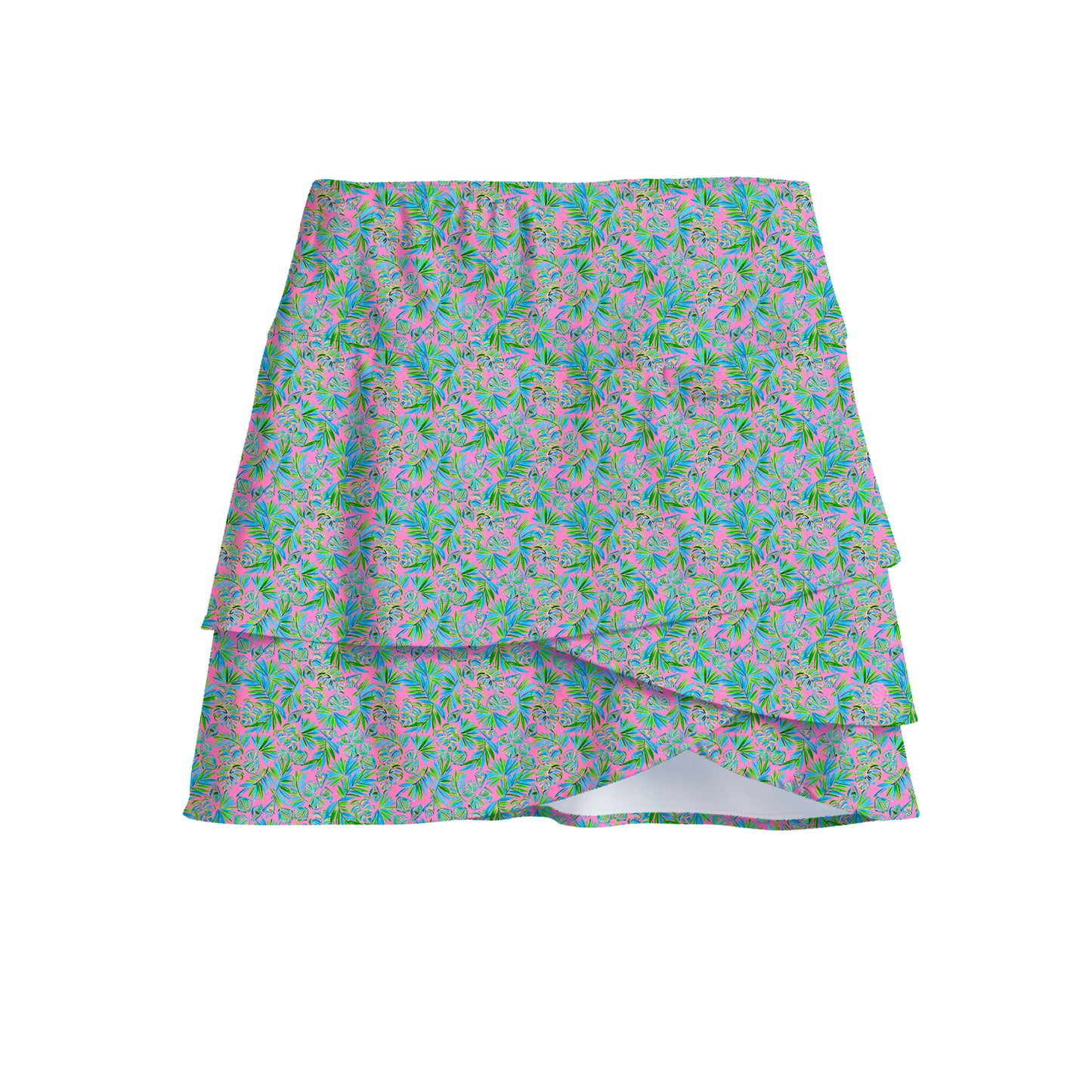 Shell Tropics Wavy Skort