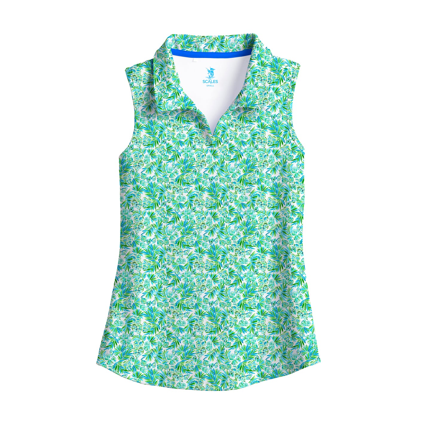 Shell Tropics Sleeveless Polo