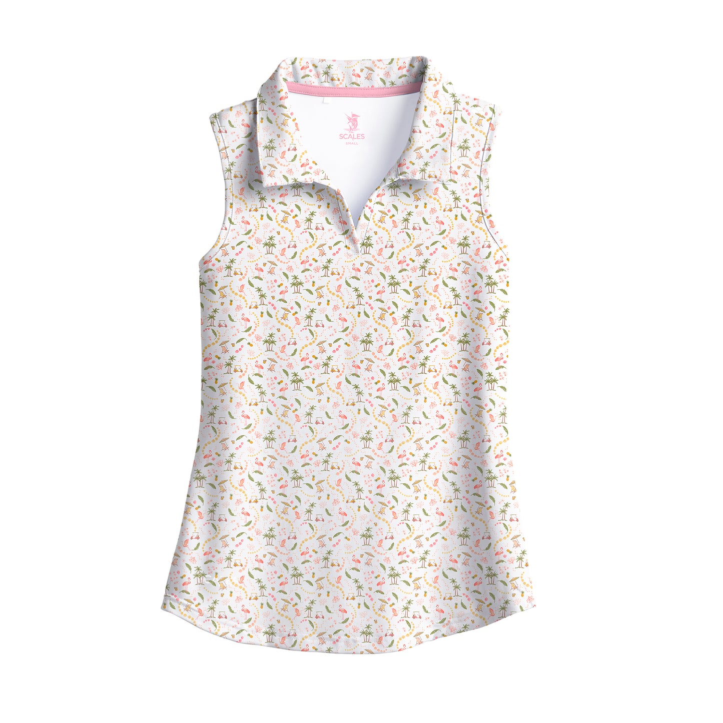 Vacay Sleeveless Womens Polo