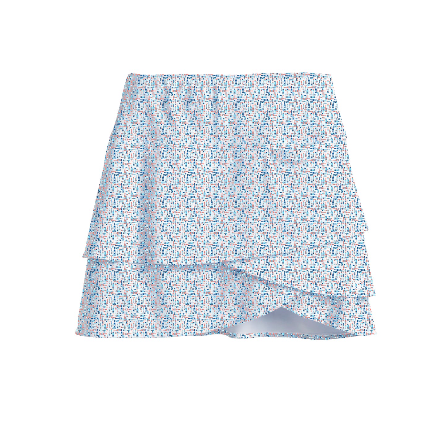 Sea Glass Wavy Skort