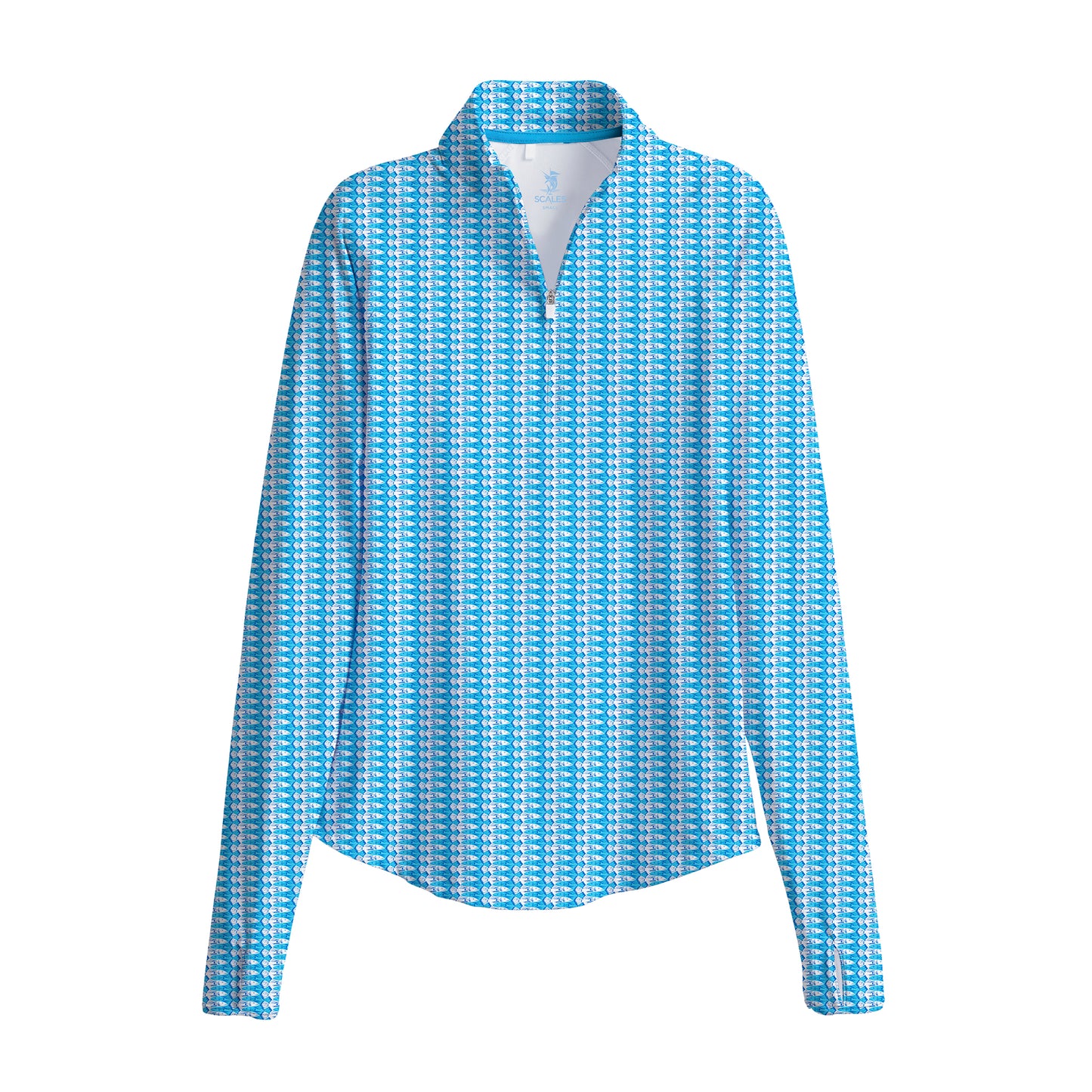 Fishy Womens LS Quarter-Zip