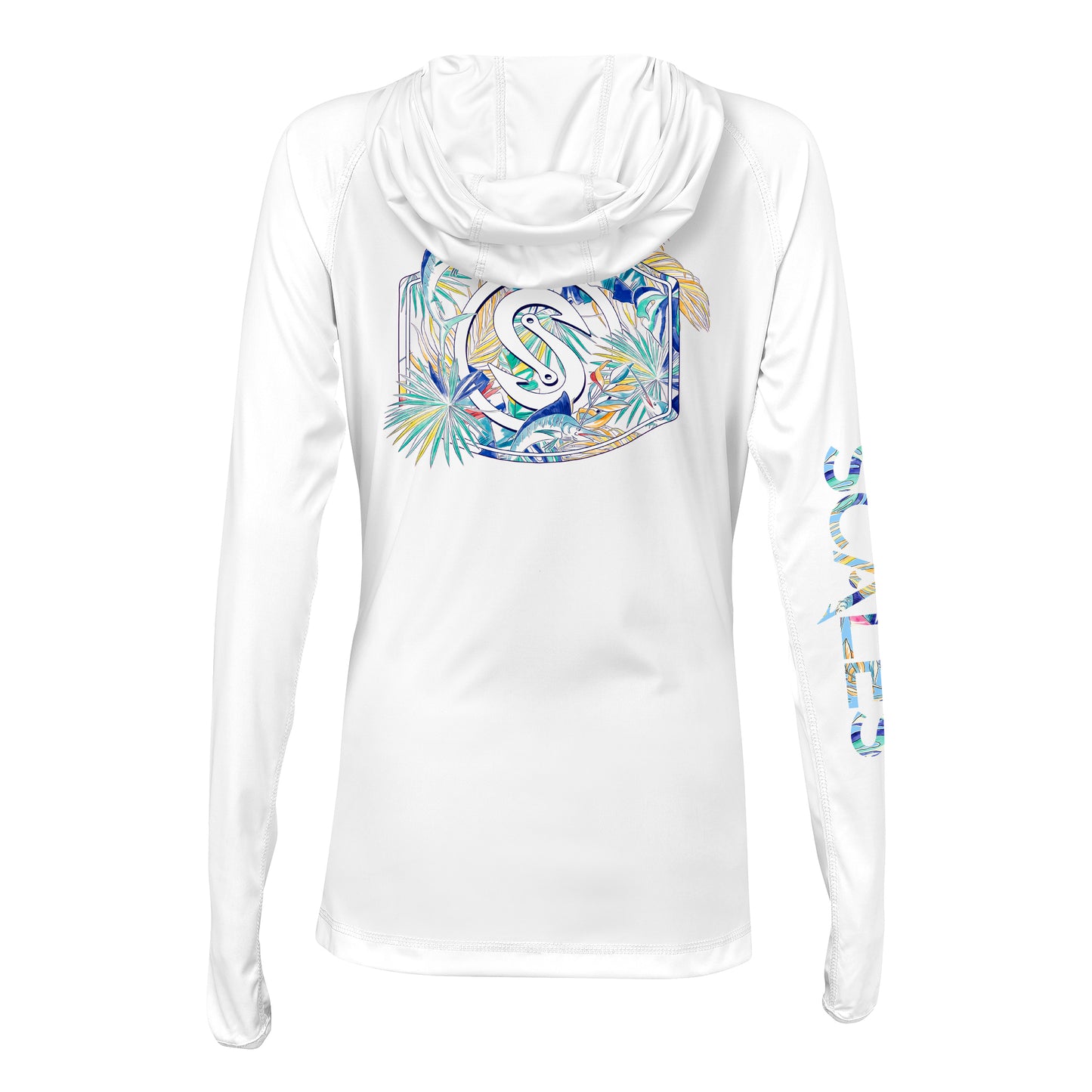 Tropical Run Womens Hooded 8515 Performance
