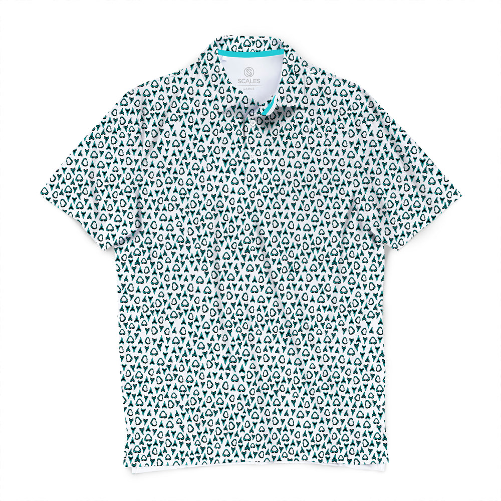 White / Aqua / 3XL