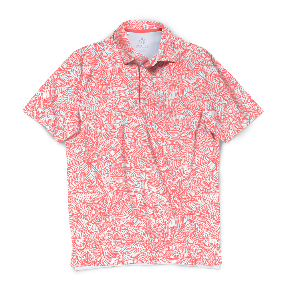 White / Coral / 3XL