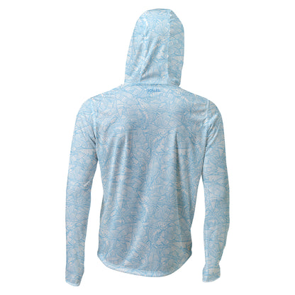 Scales Banaza Hooded Performance in White / Grey Size 2XL