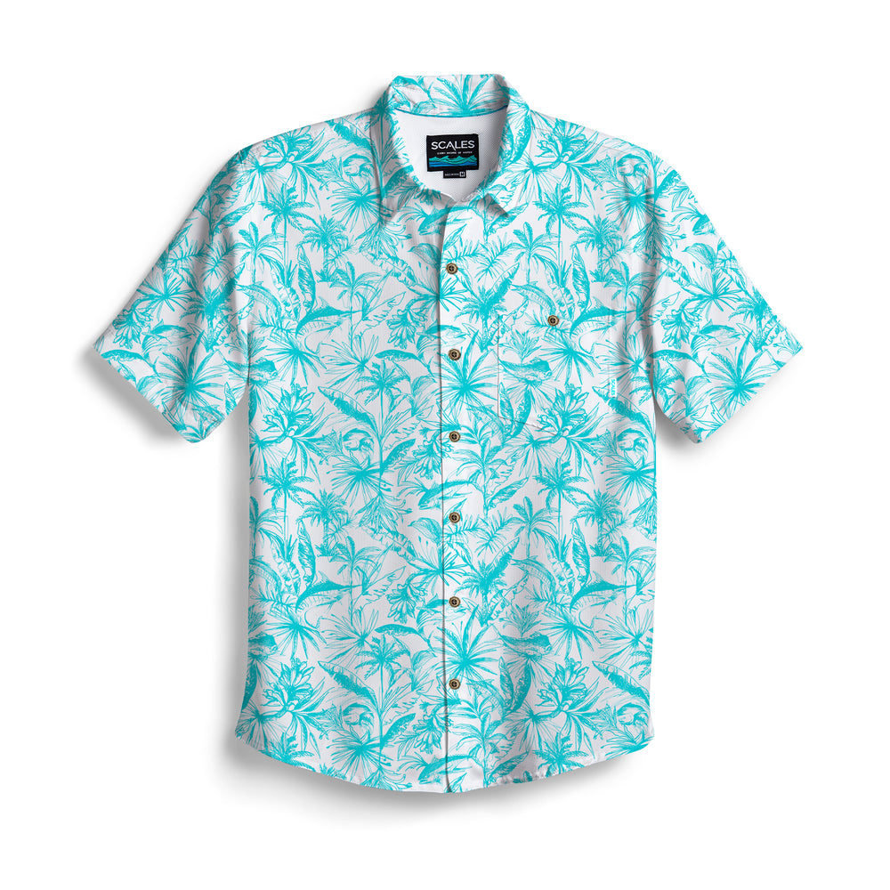 White / Aqua / 3XL