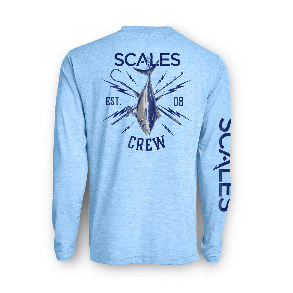 Powder Blue Heather / 3XL