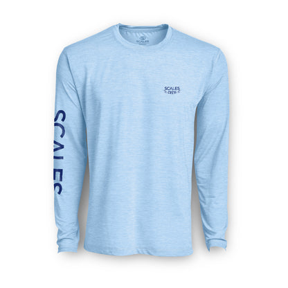 Blue Gold Long Sleeve Active Performance