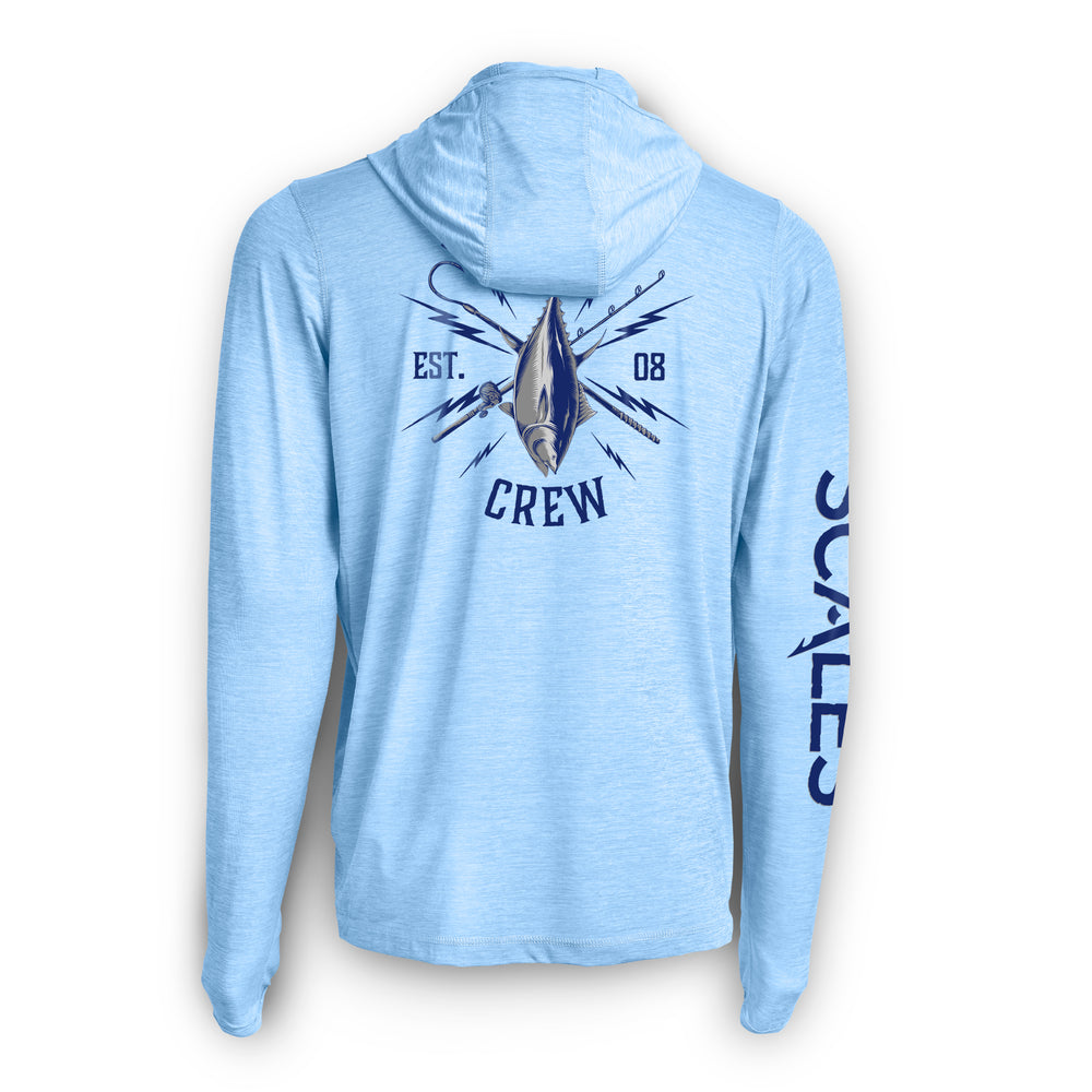 Powder Blue Heather / 3XL