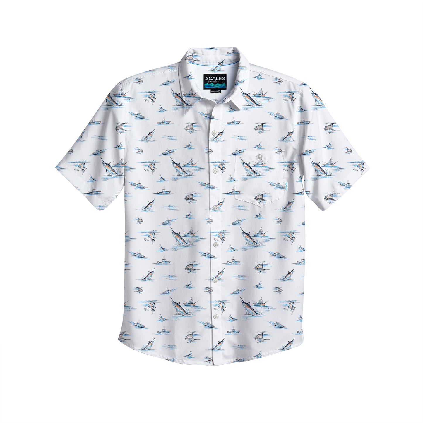 Biting Button Down