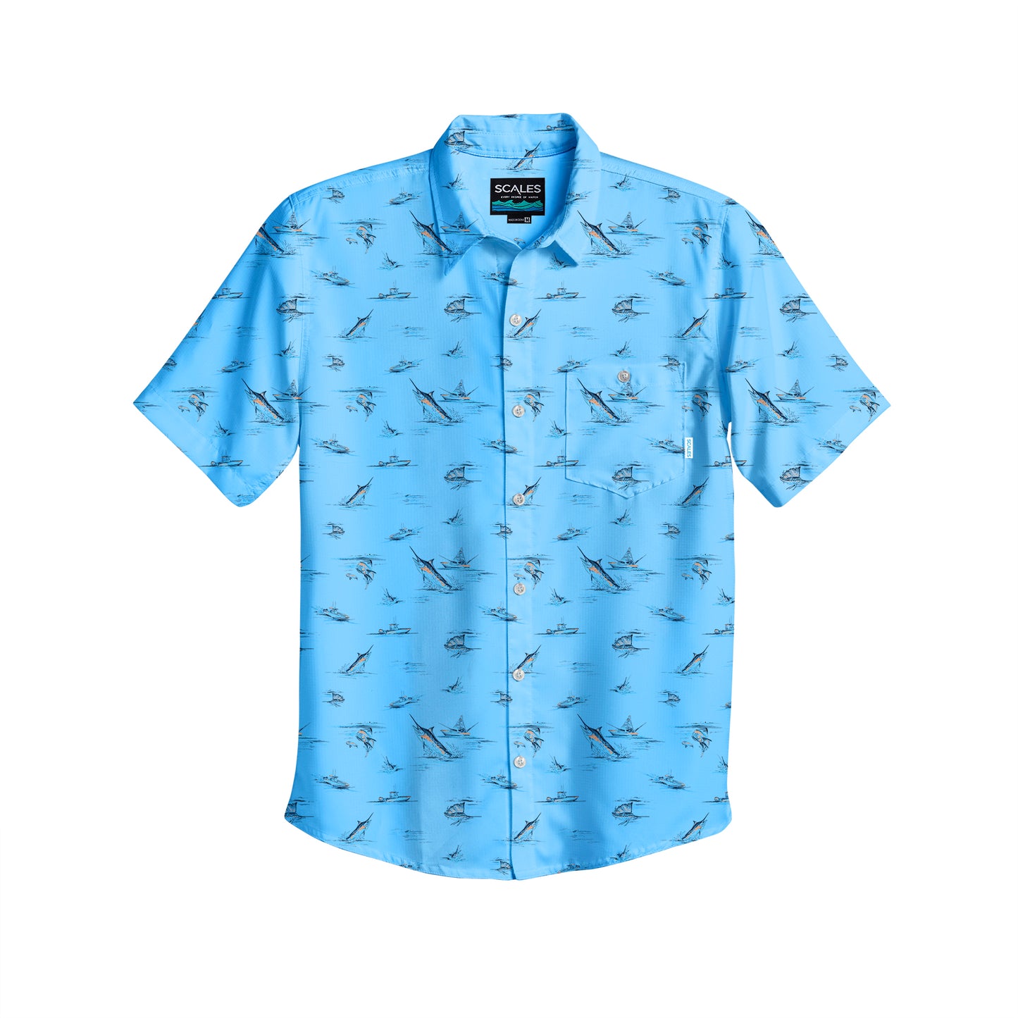 Biting Button Down
