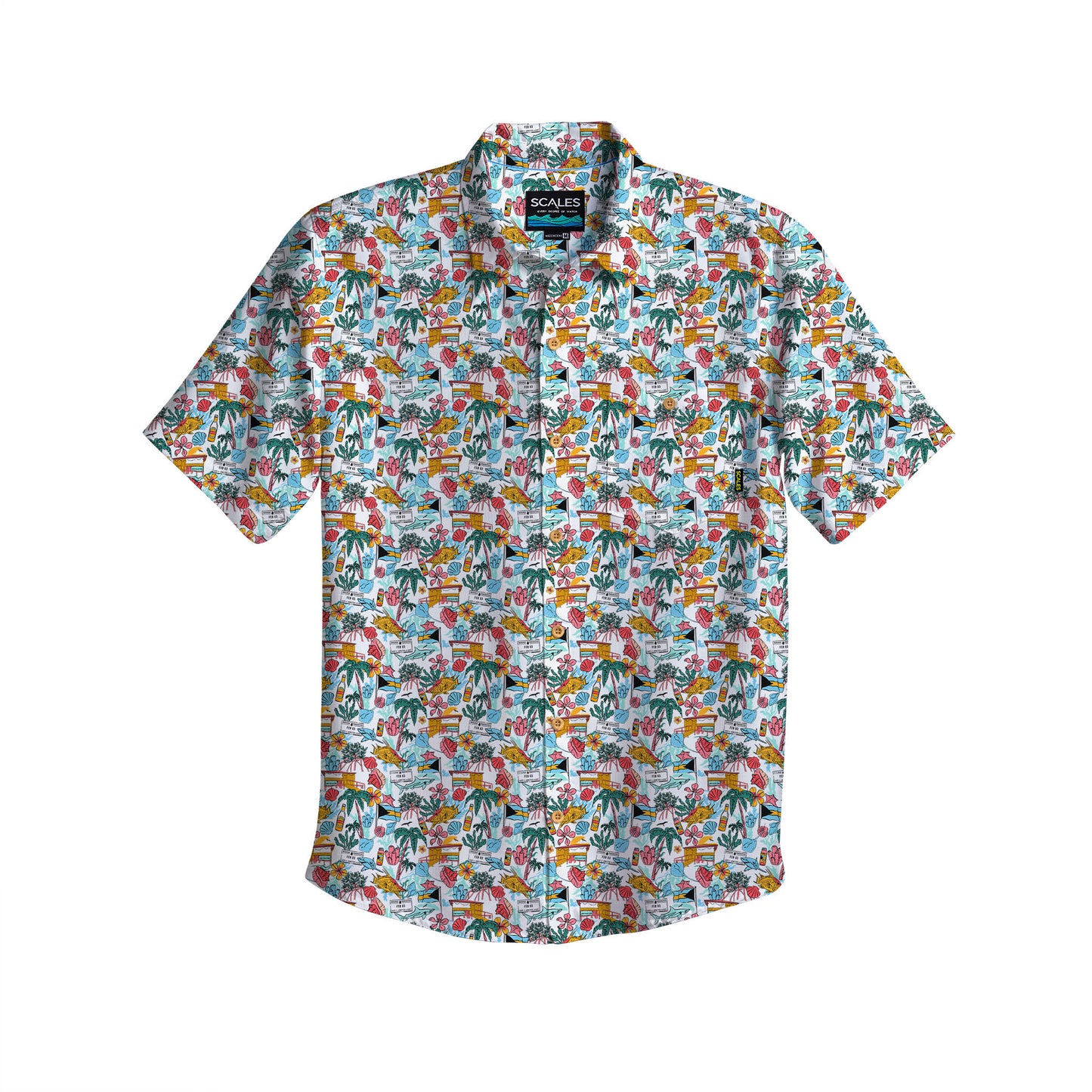 Bahamas Bound Button Down