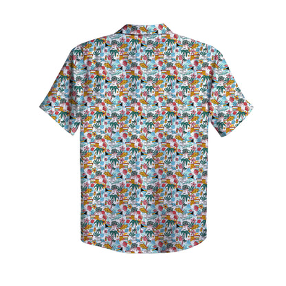 Bahamas Bound Button Down