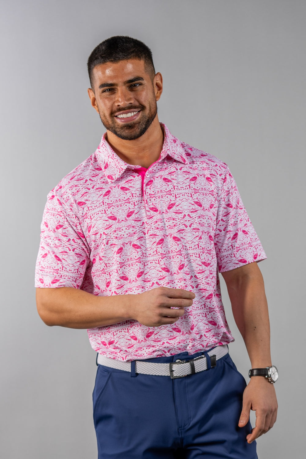 White / Hot Pink / 3XL