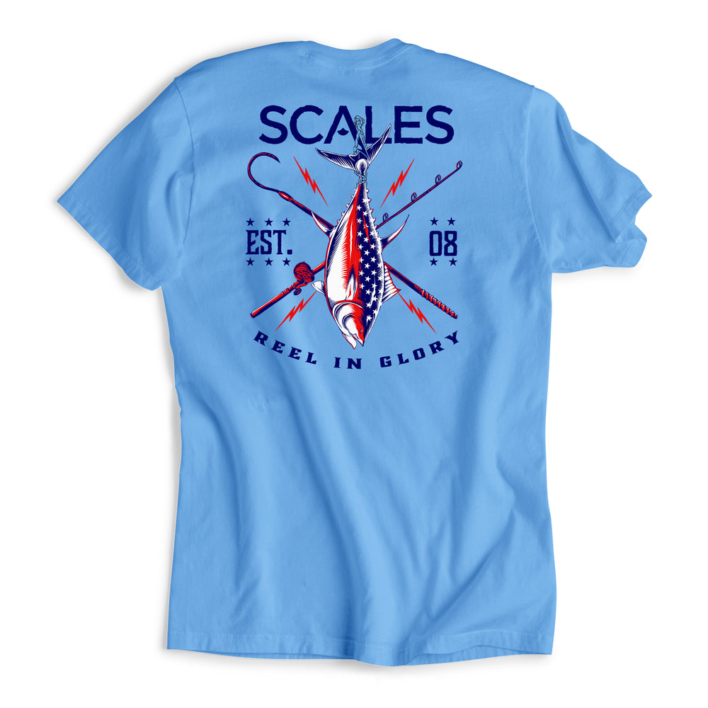 Heather Carolina Blue / 2XL