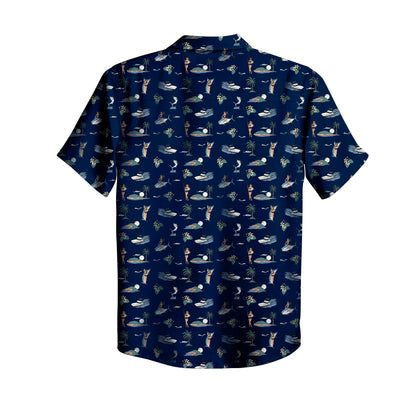 Pin Up Angler Button Down