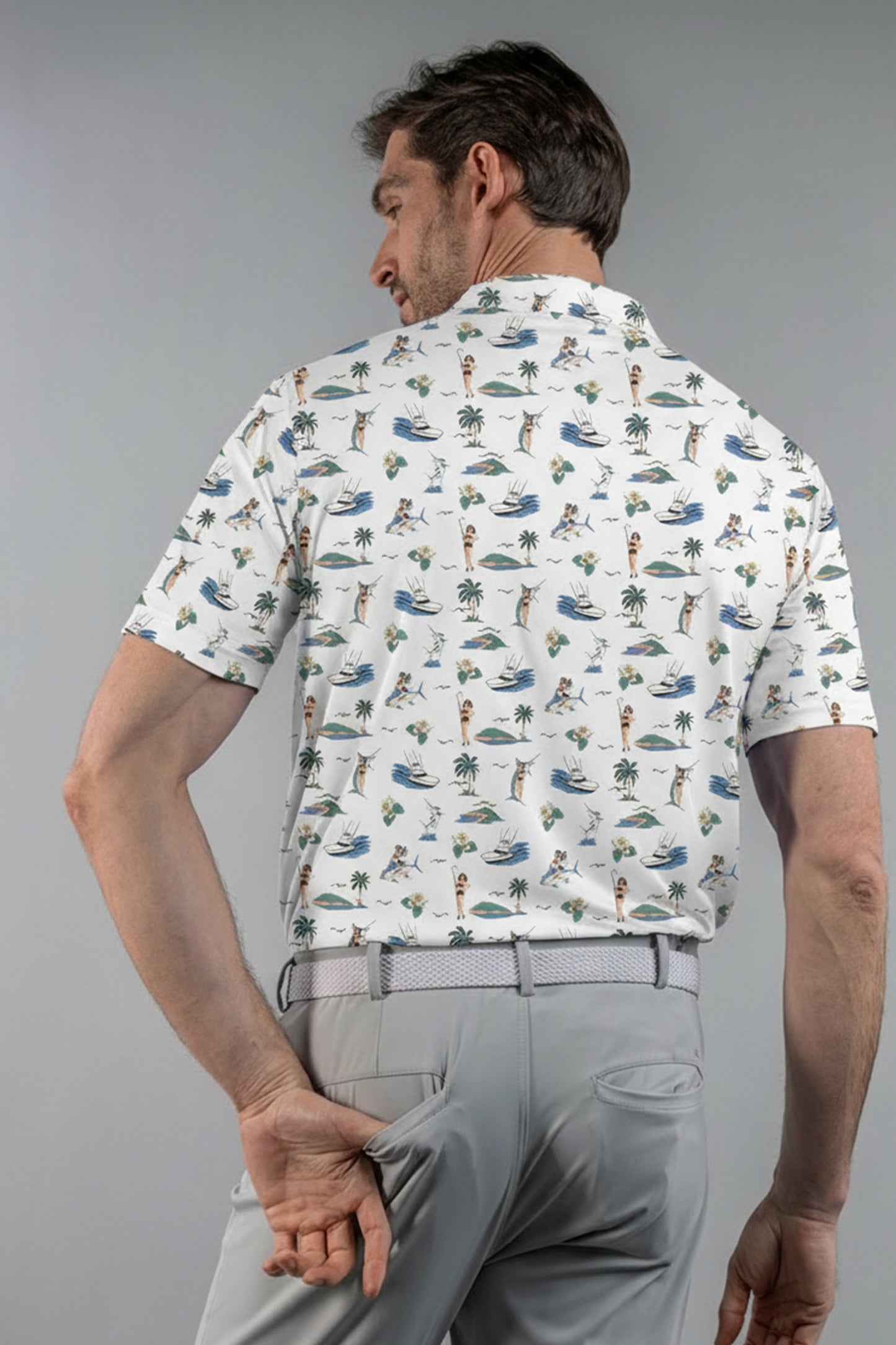 Pin Up Angler Polo