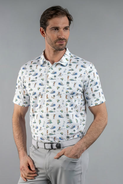 Pin Up Angler Polo