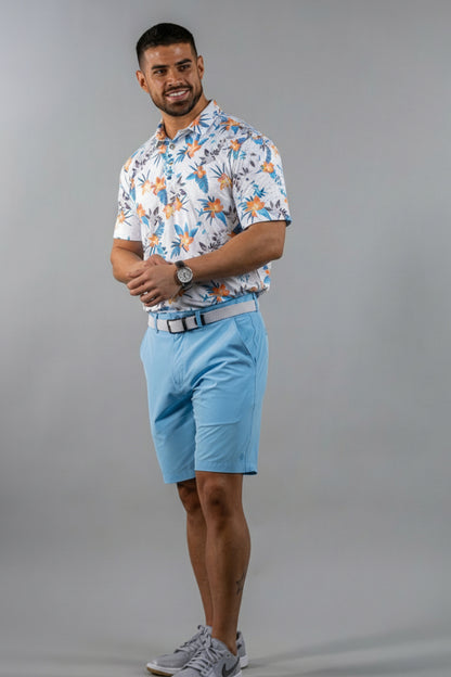 Topo Flowers Polo