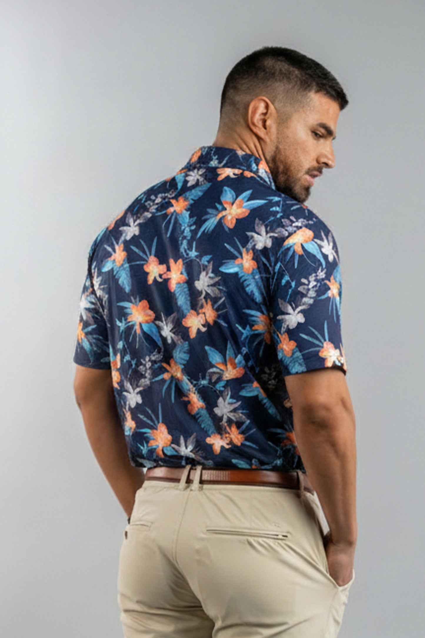 Topo Flowers Polo