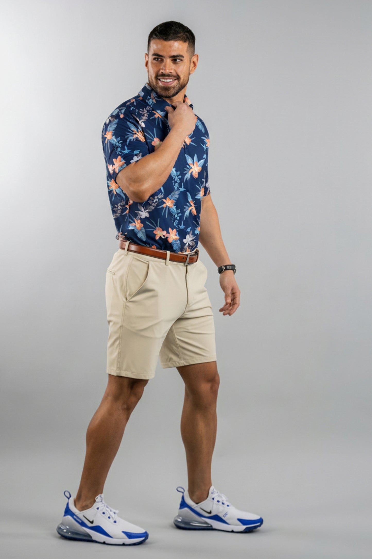 Topo Flowers Polo