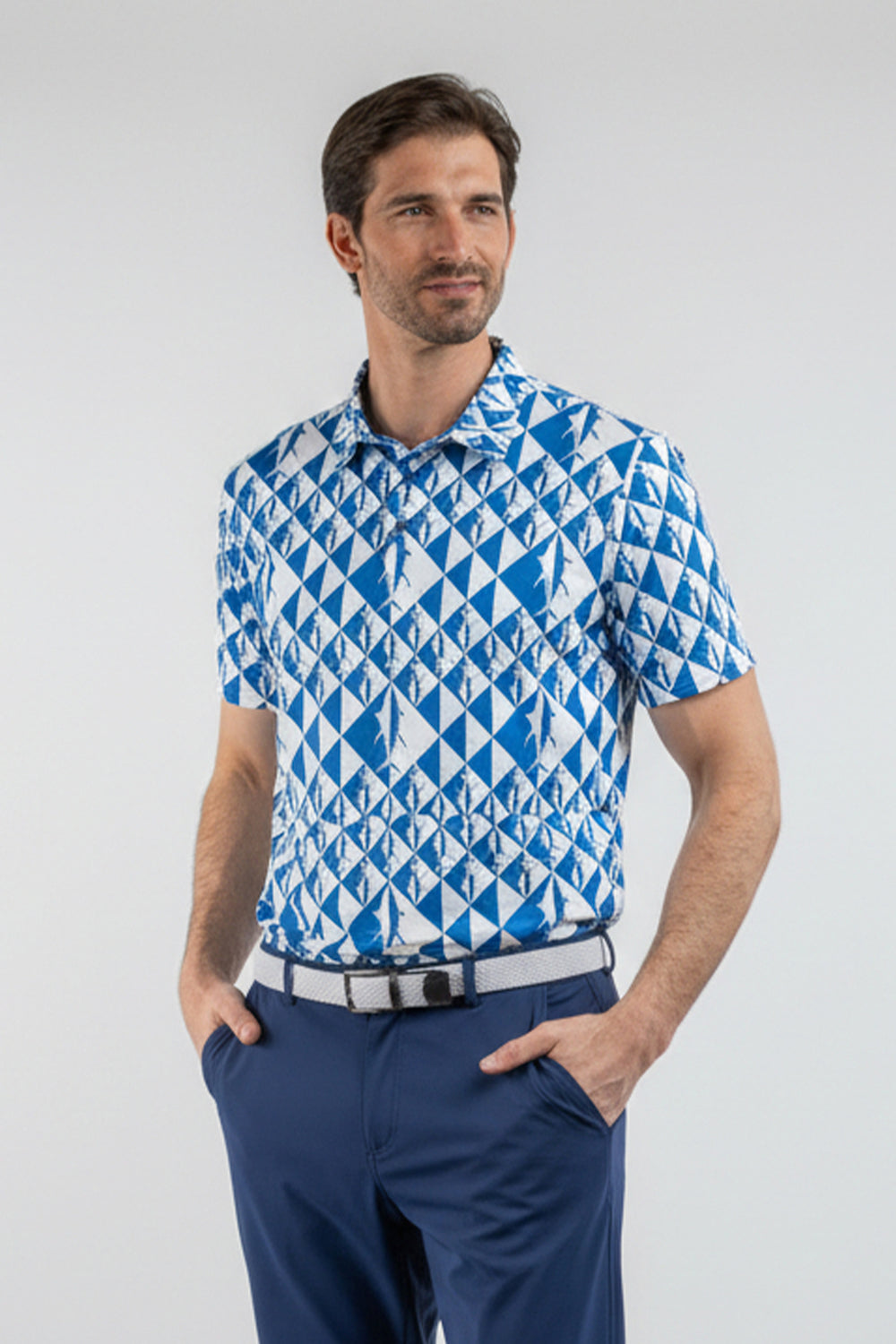 White / Maui Blue / 3XL