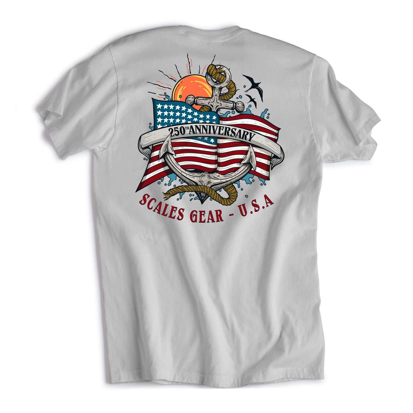 Freedom Flag CVC SS Tee