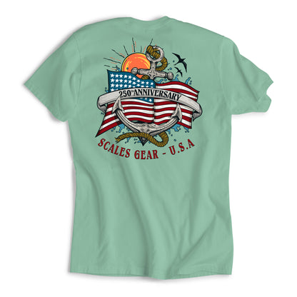 Freedom Flag CVC SS Tee
