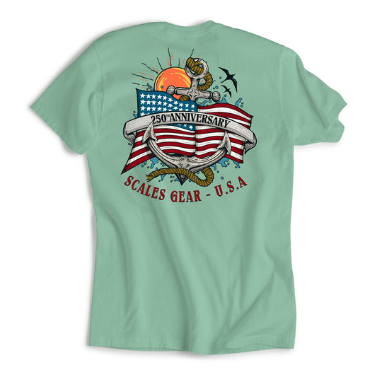 Freedom Flag CVC SS Tee