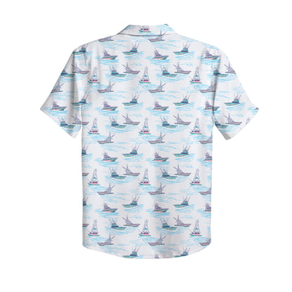 Reel Fleet Button Down