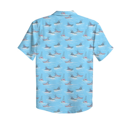 Reel Fleet Button Down