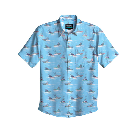 Reel Fleet Button Down