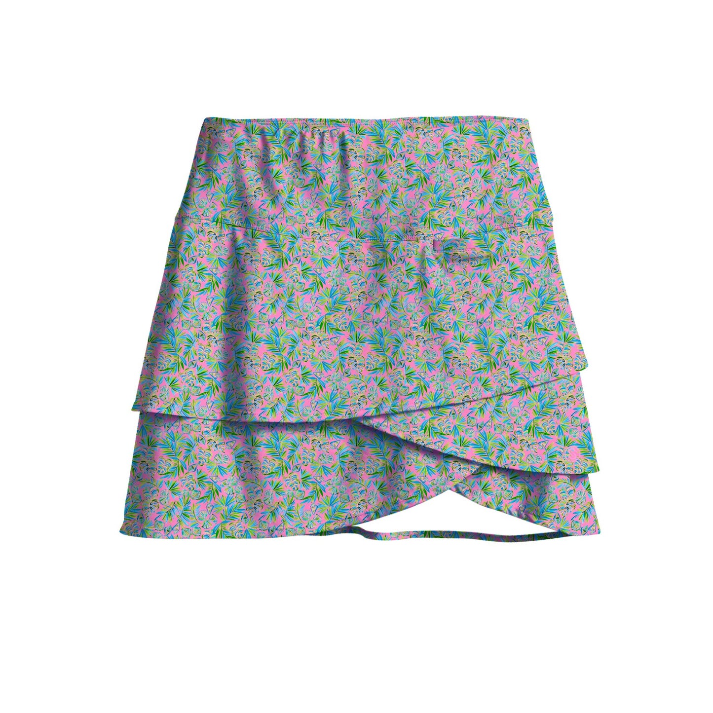 Shell Tropics Wavy Skort