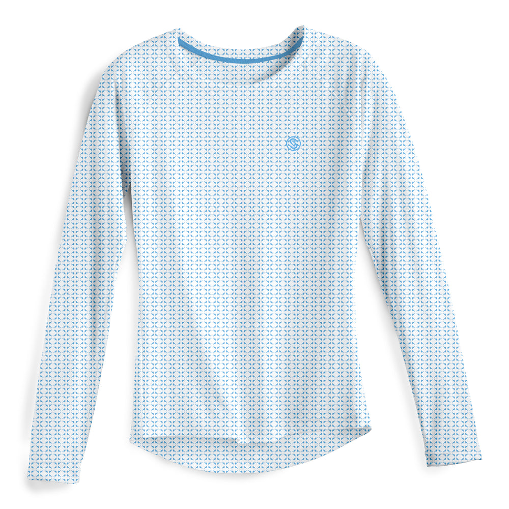 White / Lt Blue / XL