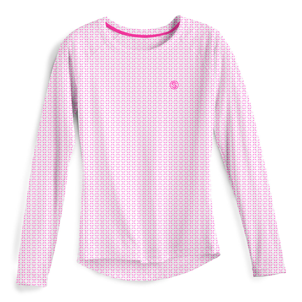 White / Hot Pink / XL