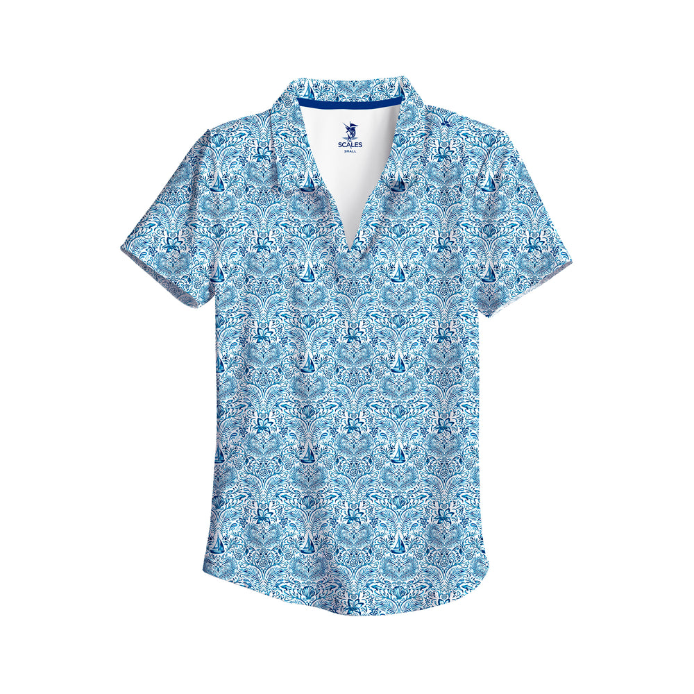White / Navy / 2XL