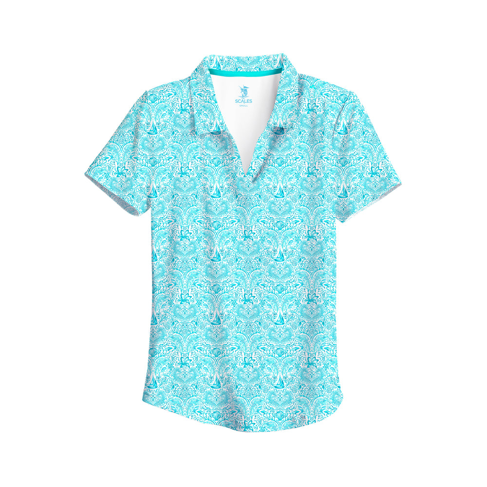 White / Aqua / 2XL