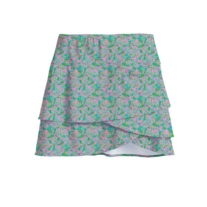Shell Tropics Wavy Skort