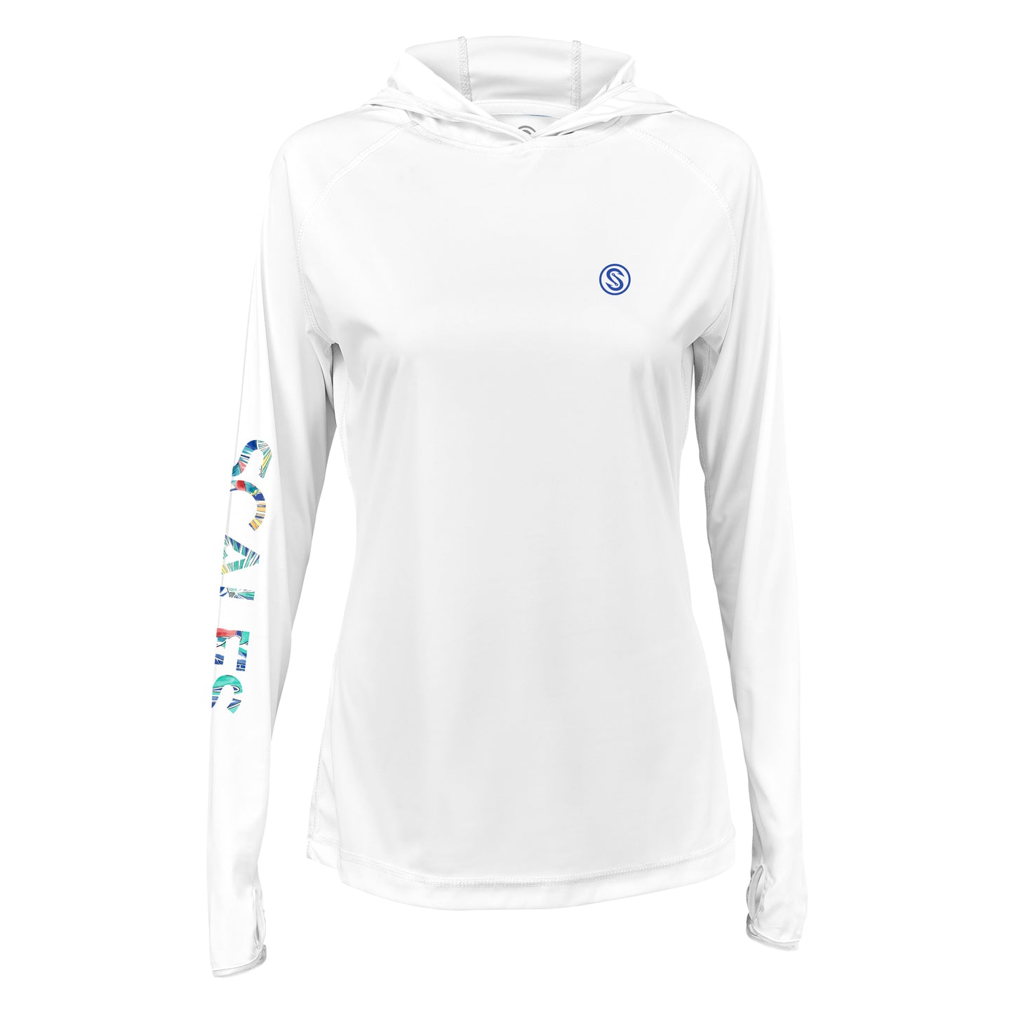 Tropical Run Womens Hooded 8515 Performance