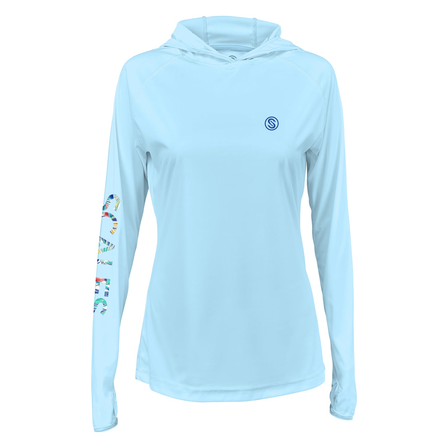 Tropical Run Womens Hooded 8515 Performance