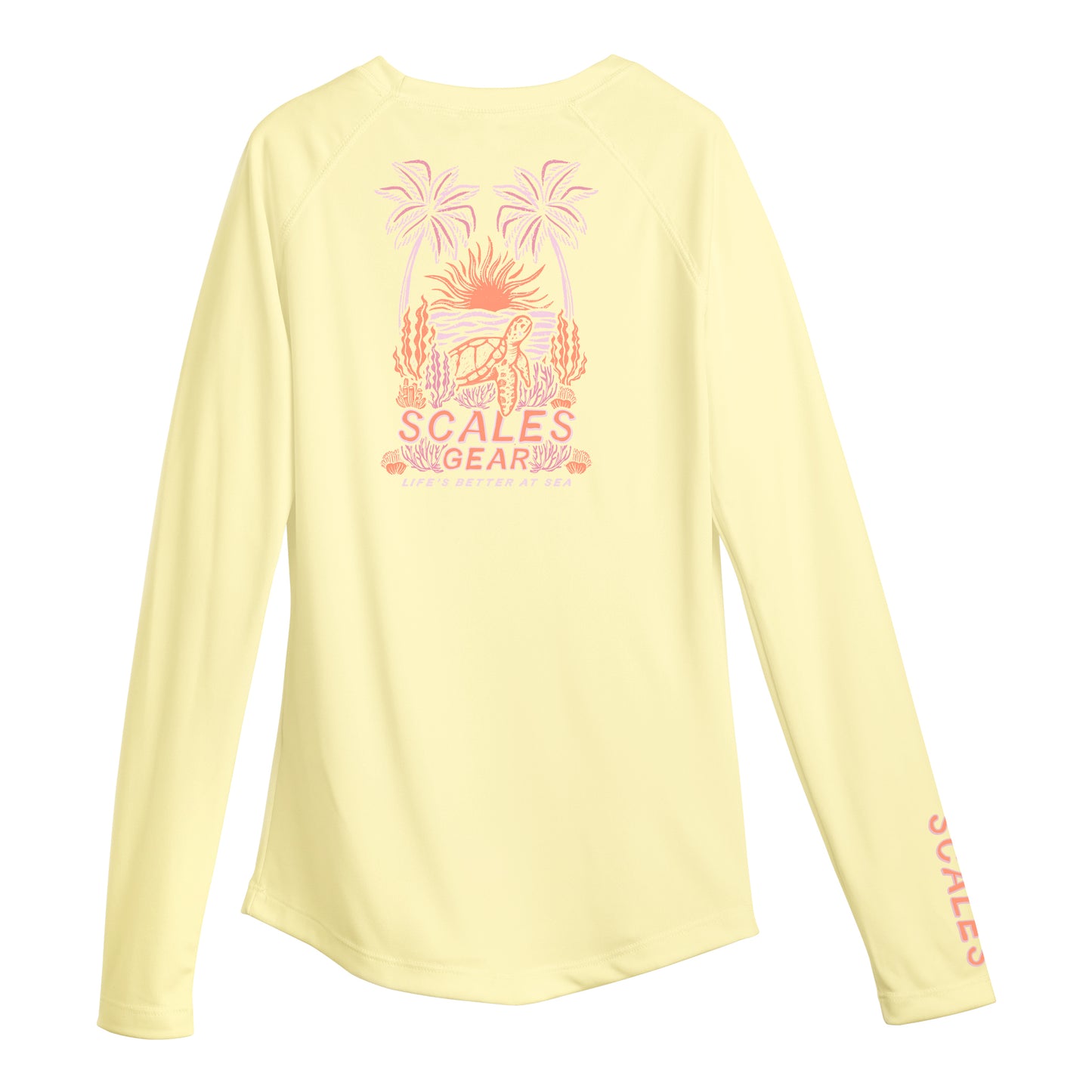 Life's Better at Sea Womens LS 8515 Performance
