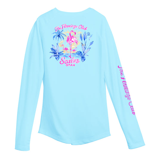 The Flamingo Club Womens LS 8515 Performance