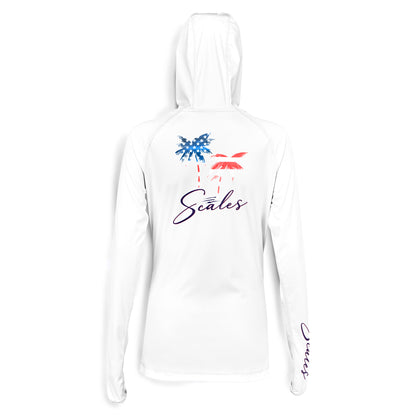 Freedom Palms Womens Hooded 8515 Performance