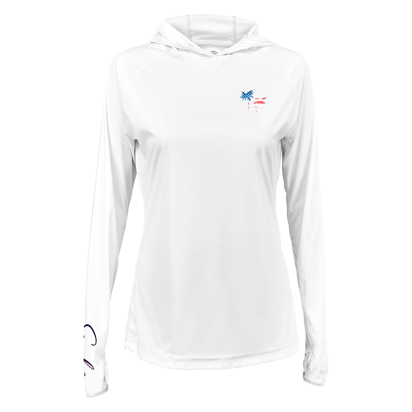 Freedom Palms Womens Hooded 8515 Performance