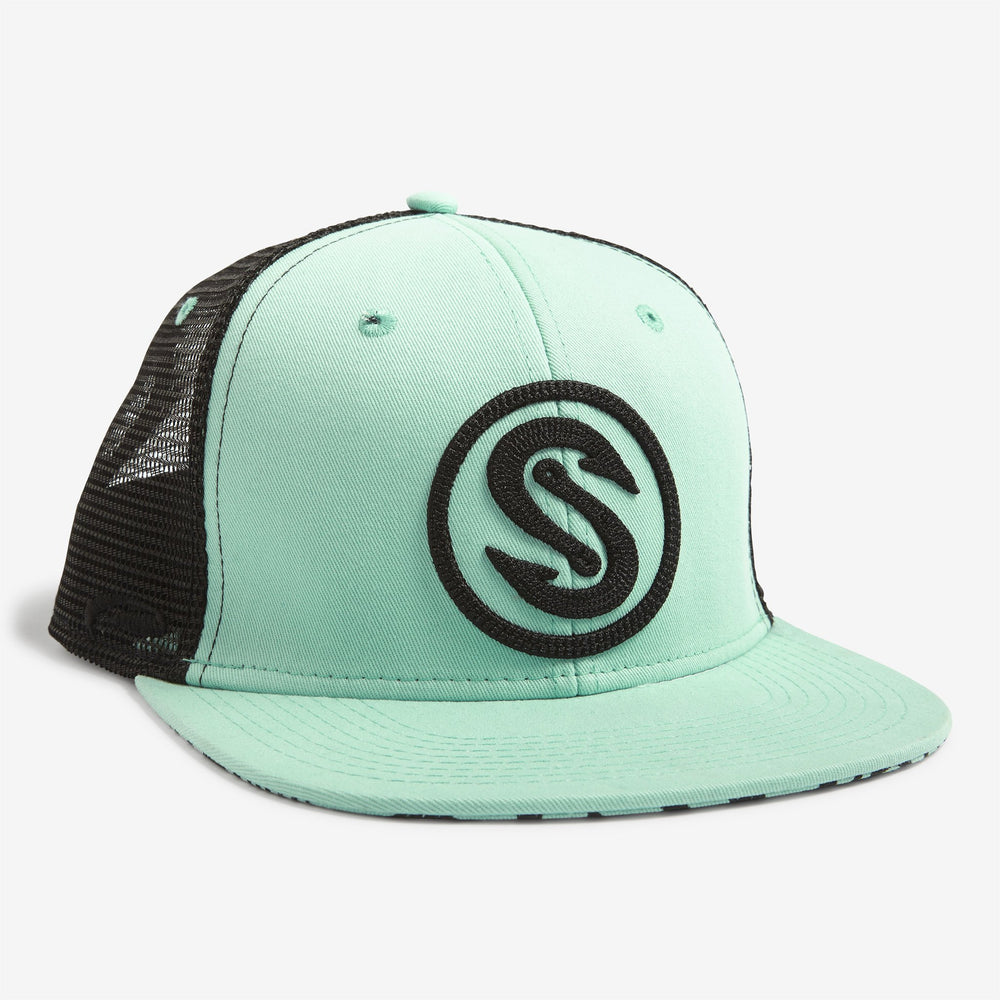 Seafoam & Black / One Size