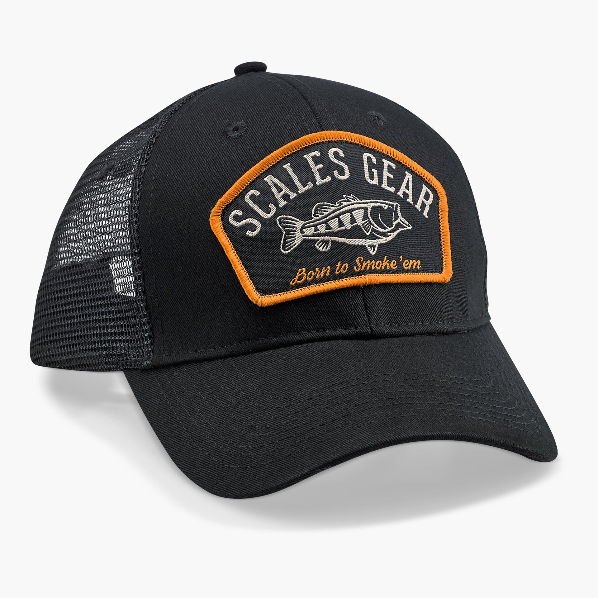 Scales Smoke Em Trucker Hat - Black, Size: One Size
