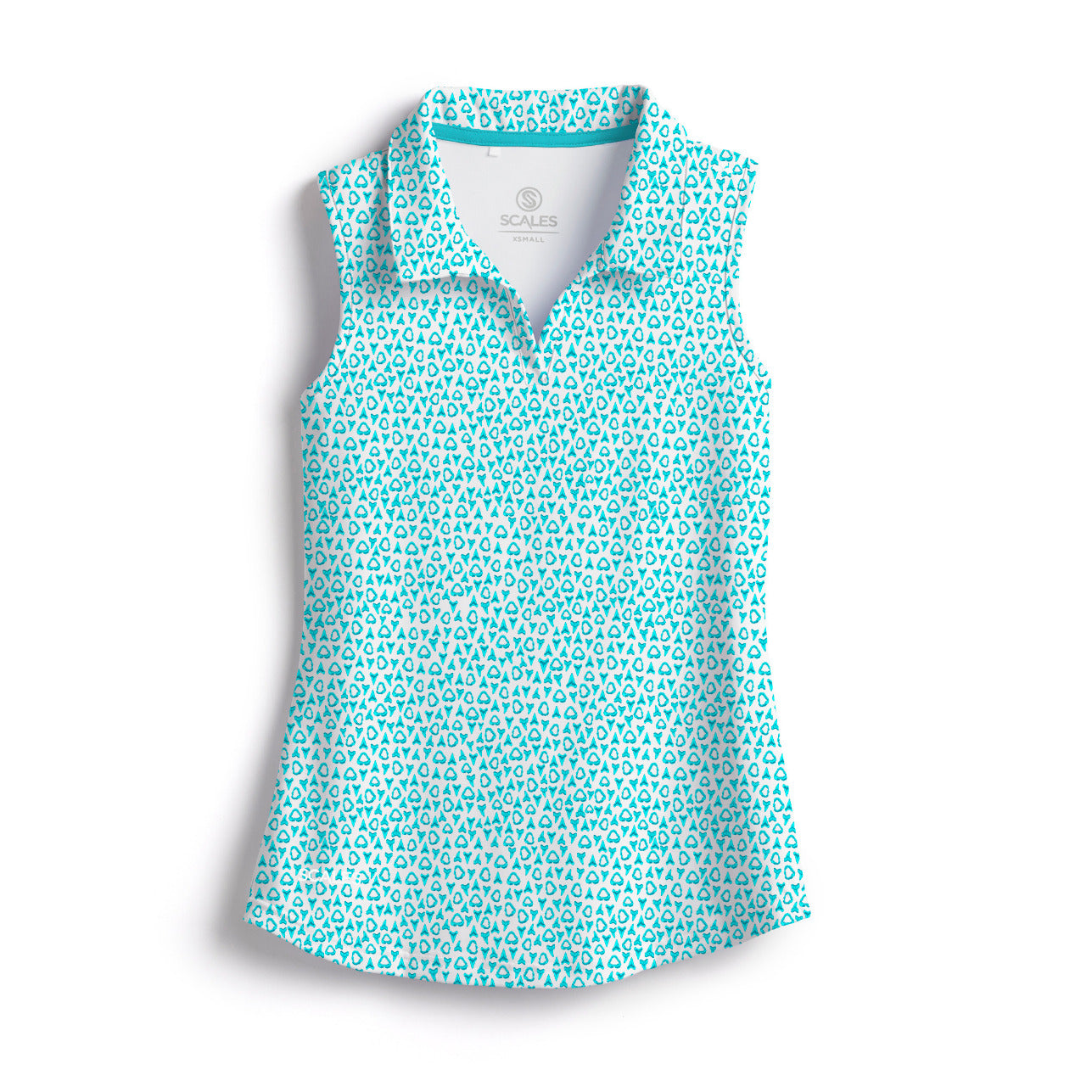 Jaws Womens Sleeveless Polo